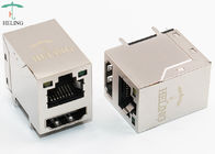 Shielded Ethernet RJ45 Female Connector + HDMI Stacked Combo With LED Indicator